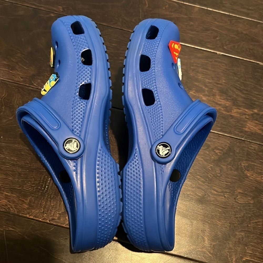 Crocs Blue unisex men’s size 6 EUC - Picture 7 of 10